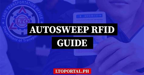 Autosweep RFID: How to Install and Use in the Philippines.